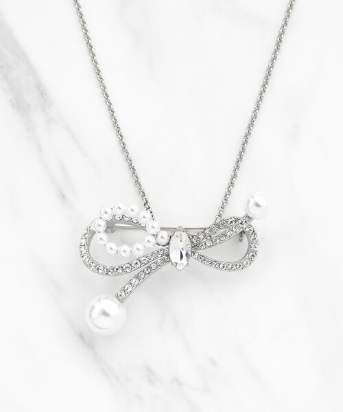 TOCCA（トッカ） ブローチ SHAKE RIBBON 2WAY BROOCH NECKLACE