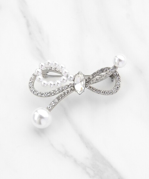 TOCCA（トッカ） ブローチ SHAKE RIBBON 2WAY BROOCH NECKLACE