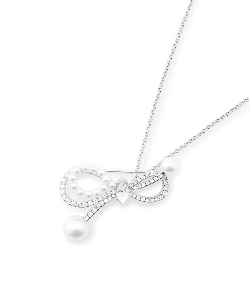 TOCCA（トッカ） ブローチ SHAKE RIBBON 2WAY BROOCH NECKLACE