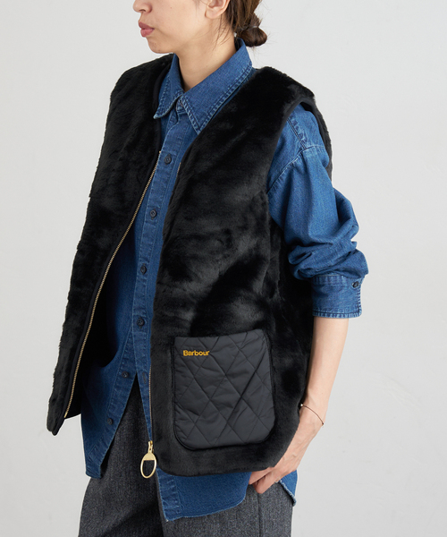 IENA（イエナ） コート アウター Barbour/バブアー KARIN FAUX FUR