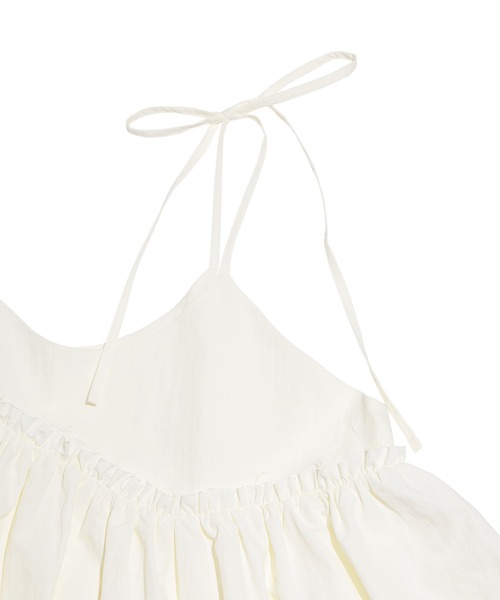 PUNYUS（プニュズ） ワンピース ナイロンリメイクキャミワンピース