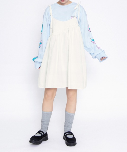 PUNYUS（プニュズ） ワンピース ナイロンリメイクキャミワンピース