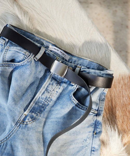 Whim Gazette（ウィム ガゼット） 「hoaw.」ベルト FREE ブラック