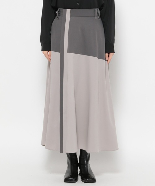 HARE（ハレ） スカート ハイショクカラーフレアスカート(HARE