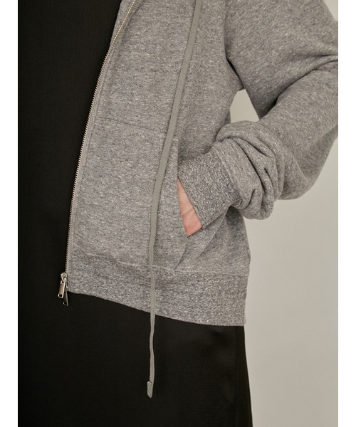 「styling/」 ジップアップパーカー FREE アイボリー レディース_画像8