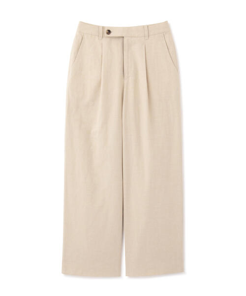 「human woman」 パンツ 中(M) ベージュ レディース_画像2