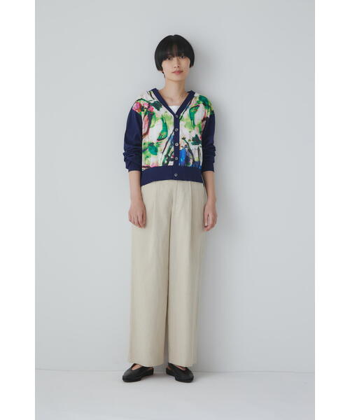 「human woman」 パンツ 中(M) ベージュ レディース_画像4