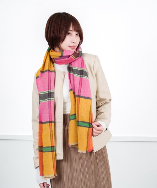 マフラー ストール 「EAGLE PRODUCTS」ウール 大判 マフラー ショール