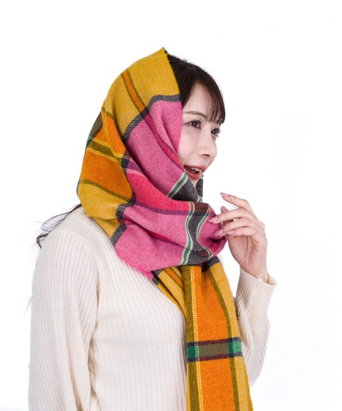 マフラー ストール 「EAGLE PRODUCTS」ウール 大判 マフラー ショール