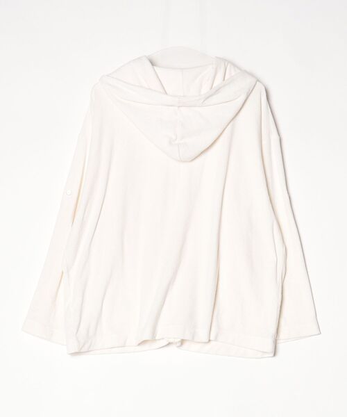 gelato pique（ジェラートピケ） ジップアップパーカー FREE ホワイト