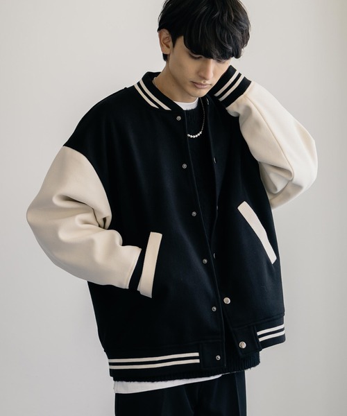   スタジャン M ブラック　じゅん L4K3×muta】スタジャン【ブラック×ブラック】 – Zen Style