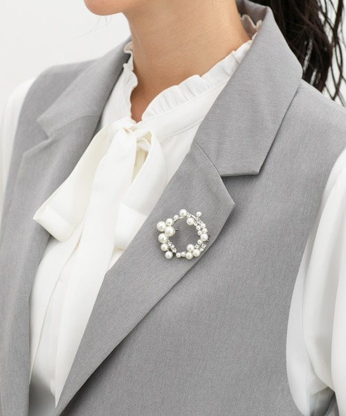 Honeys（ハニーズ） ブローチ ブローチ レディース : ZOZOTOWN Yahoo