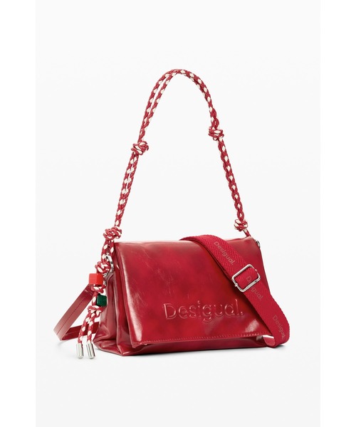 デシグアル　ショルダーバック Desigual（デシグアル） ショルダーバッグ バッグ 光沢レザー調