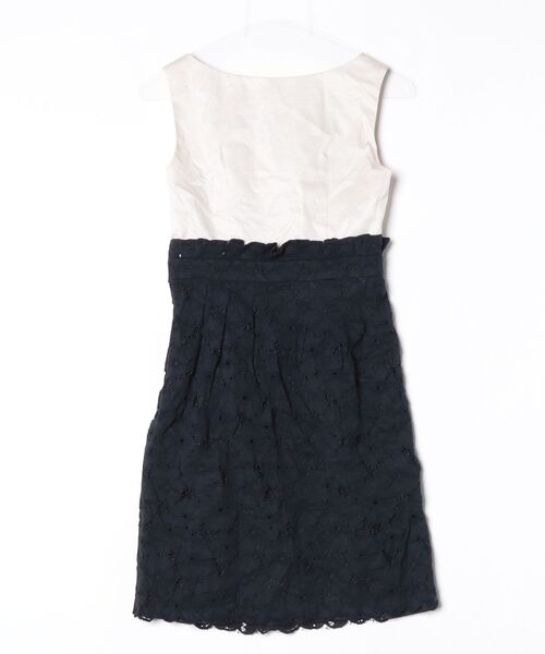 「ships little black」 ドッキングワンピース S ネイビー レディース_画像2