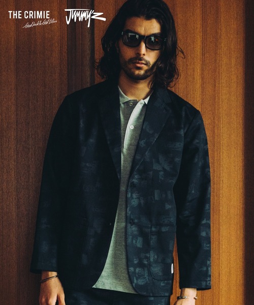 CRIMIE（クライミー） テーラードジャケット L ブラック メンズ