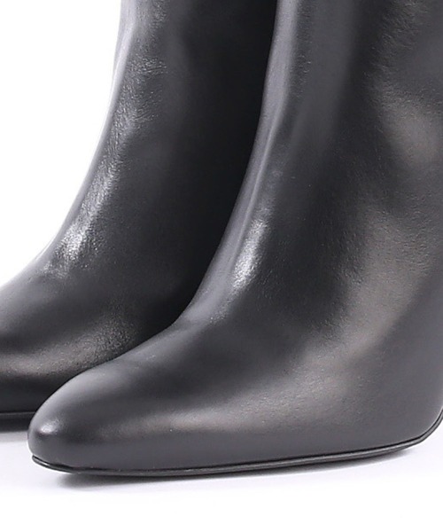 「SEVEN TWELVE THIRTY」 ロングブーツ 23.5cm グレイッシュベージュ レディース_画像8