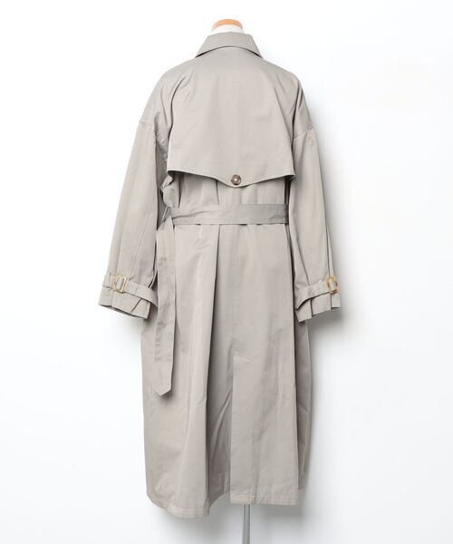 FREAK'S STORE」 トレンチコート フリ- ベージュ レディース FREAK