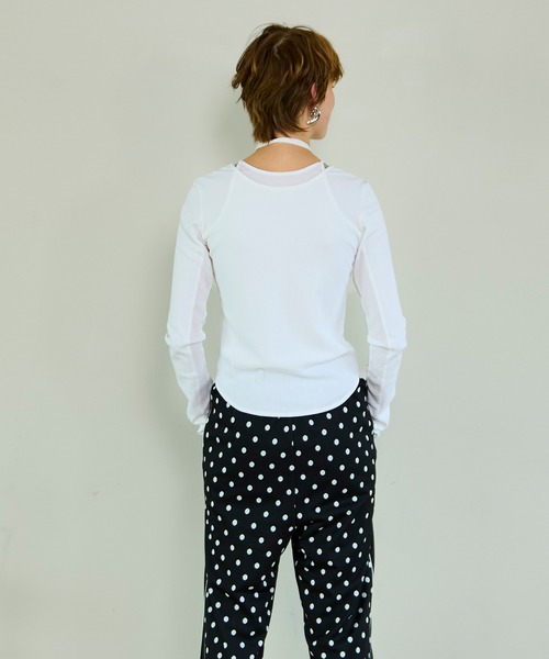 MAISON SPECIAL レイヤードリブトップス トップス カットソー MAISON SPECIAL - 【残り一点】レイヤードリブトップス | ACRMTSM