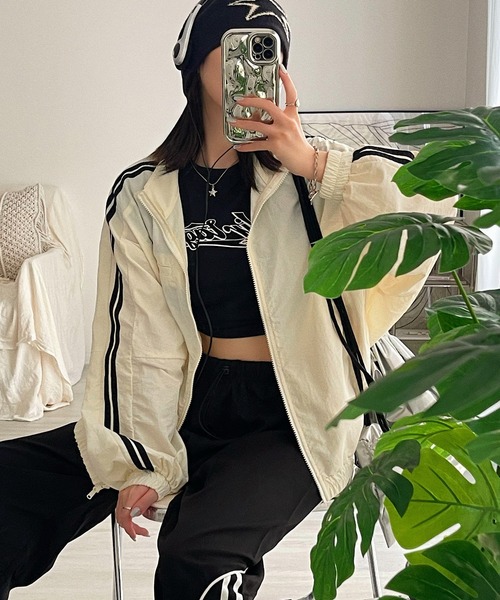 「Ada.」 ブルゾン FREE アイボリー レディース_画像3