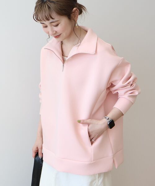 「AMERICAN HOLIC」 長袖カットソー L オフホワイト レディース_画像4