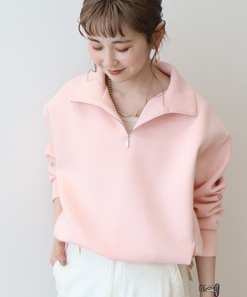 「AMERICAN HOLIC」 長袖カットソー L オフホワイト レディース_画像5