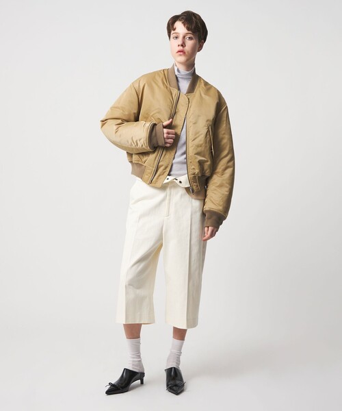 6 ma1 ma-1 「6(ROKU)」ナイロン ツイル MA-1 ブルゾン 26SS