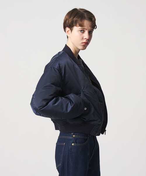 6 ma1 ma-1 「6(ROKU)」ナイロン ツイル MA-1 ブルゾン 26SS