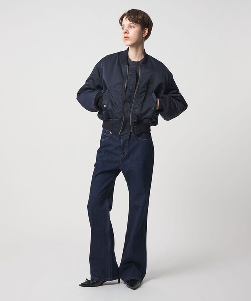 6 ma1 ma-1 「6(ROKU)」ナイロン ツイル MA-1 ブルゾン 26SS