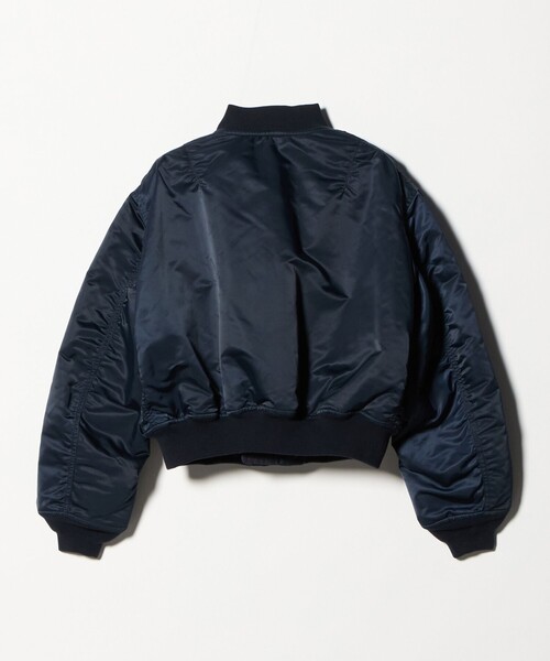6 ma1 ma-1 「6(ROKU)」ナイロン ツイル MA-1 ブルゾン 26SS