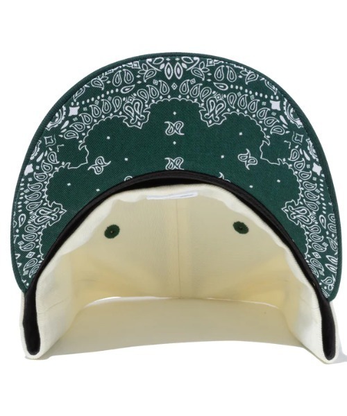 NEW ERA（ニューエラ） キャップ 7 1/8 ホワイト×グリーン メンズ