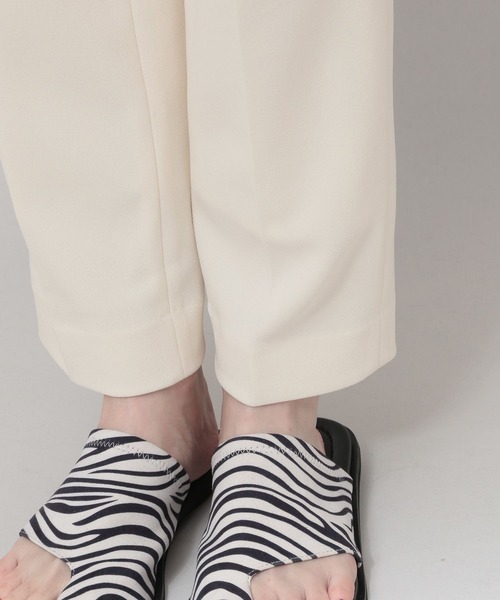 「Elura」 イージーパンツ SMALL ブラック レディース_画像6