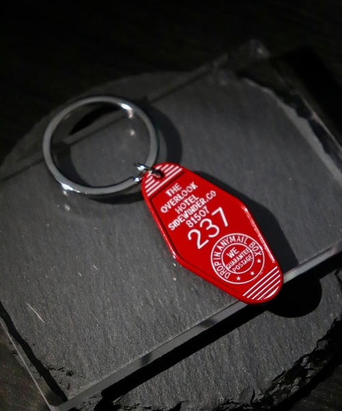 ALMO キーホルダー モーテルキータグ ホテルキーホルダー(BDS