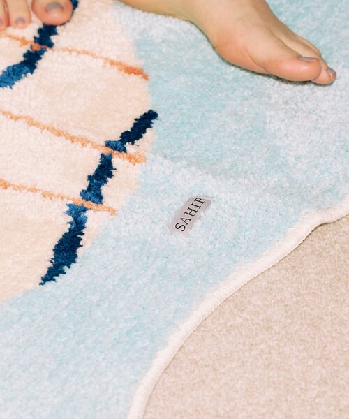 SAHIR（サヒール） ラグ ラグマット サヒール」Long mat pool ロング