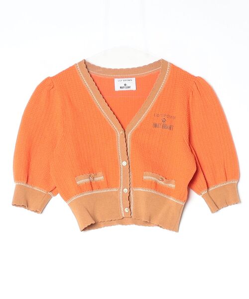 【最終値下げ】LILY BROWN Mary Quant カーディガン ビスチェ MARY QUANT（マリークヮント） ニットカーディガン「Lily Brownコラボ