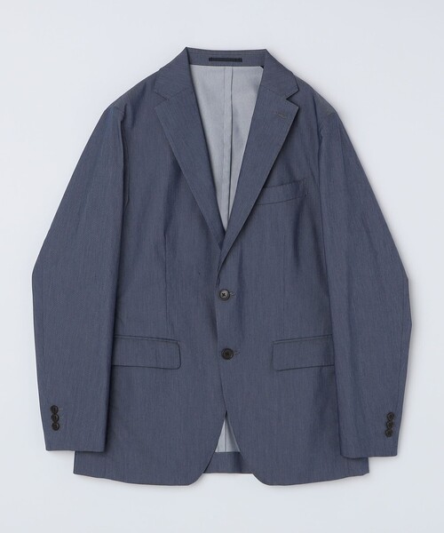 「SHIPS Colors」 テーラードジャケット 46 ブルー メンズ_画像4