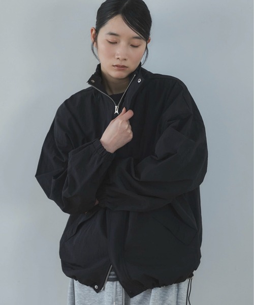 feepur（フェピュール） ブルゾン ジャンバー ダブルジップナイロン