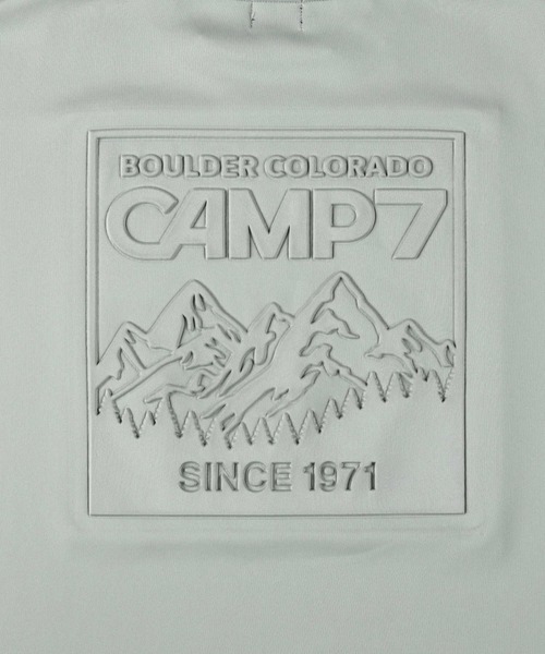 「CAMP7」 長袖Tシャツ L グリーン メンズ_画像6