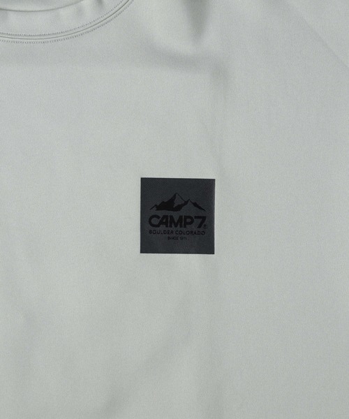 「CAMP7」 長袖Tシャツ L グリーン メンズ_画像7