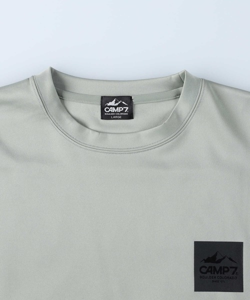 「CAMP7」 長袖Tシャツ L グリーン メンズ_画像8