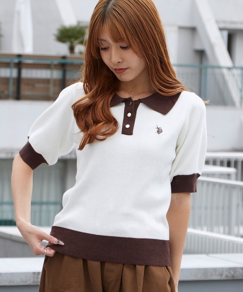 U.S. POLO ASSN.（ユーエスポロアッスン） ポロシャツ ポロ 天竺編み