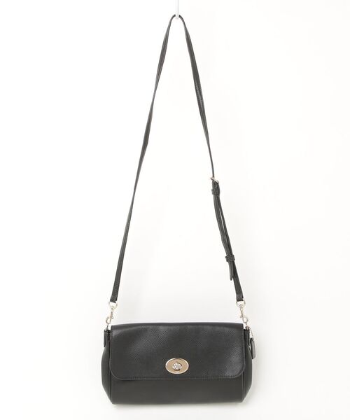 「COACH」 ショルダーバッグ - ブラック レディース