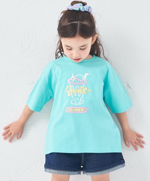 pairmanon（ペアマノン） tシャツ 「綿100%」ガールズ スイーツ ネオン