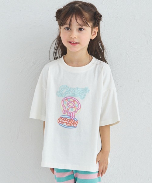 pairmanon（ペアマノン） tシャツ 「綿100%」ガールズ スイーツ ネオン 