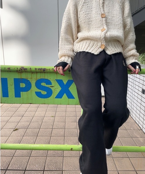 「ISOOK」 イージーパンツ FREE ブラック レディース_画像5