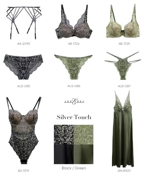 ANNEBRA（アンブラ） ルームウェア 部屋着 Silver Touch レースボディ