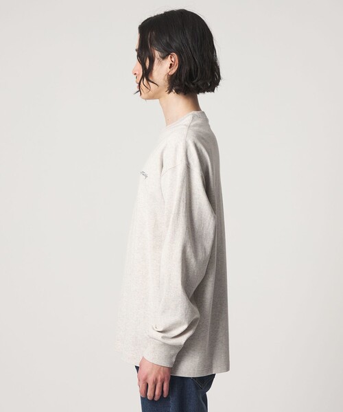 A DAY IN THE LIFE tシャツ ワンポイントロゴ ワイド カットソー「A