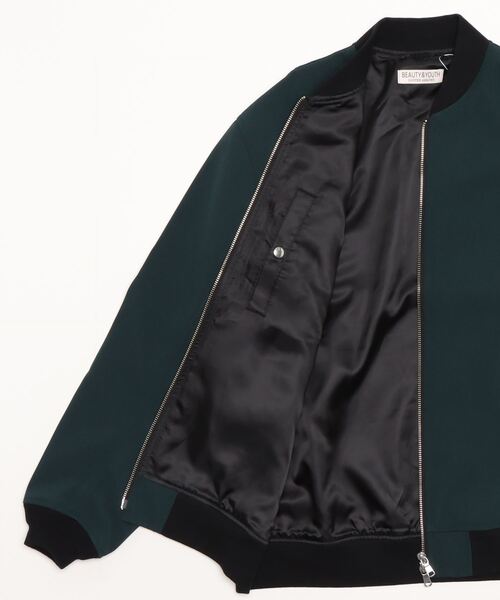 「BEAUTY&YOUTH UNITED ARROWS」 ブルゾン S ライトグレー メンズ_画像3