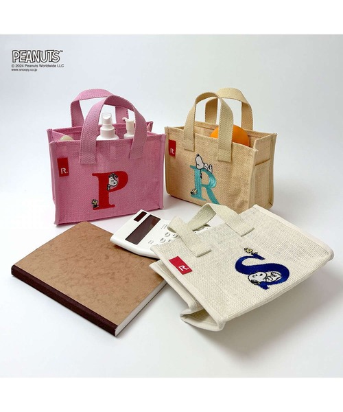 「Vintage PEANUTS」 ハンドバッグ「ROOTOTEコラボ」 FREE アイボリー レディース_画像7