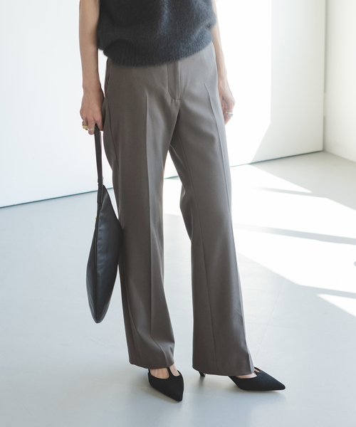 「NOBLE」 パンツ 38 ベージュ レディース_1