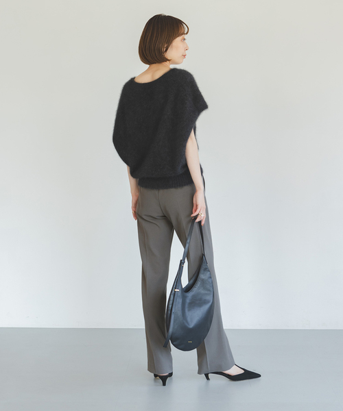 「NOBLE」 パンツ 38 ベージュ レディース_8